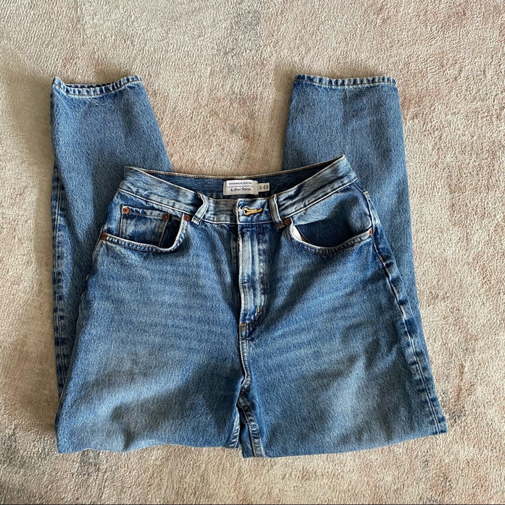 & Other Stories Light Blue High-Waist Jeans - Picture 3 of 3